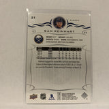 #21 Sam ReinHart Buffalo Sabres  Series 1 2018-19 Upper Deck Hockey Card A2X