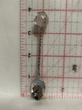 Brasil White Rock Gemstone Souvenir Spoon