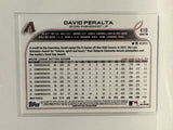 #410 David Peralta Arizona Diamondbacks 2022 Topps Series Two Baseball Card