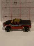 Black Metro City Services OFF-Duty Truck 2013 Hot Wheels Toy Diecast Car
