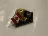 Canada Alberta Friendship Flags Lapel Hat Pin DH