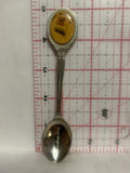 Fredrericton New Brunswick Flower Souvenir Spoon