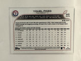 #649 Yohel Pozo Rookie Texas Rangers 2022 Topps Series Two Baseball Card