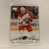 #33 Justin Williams Carolina Hurricanes  Series 1 2018-19 Upper Deck Hockey Card A2X
