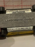 Yellow Lamborghini Diablo Majorette Toy Diecast Car