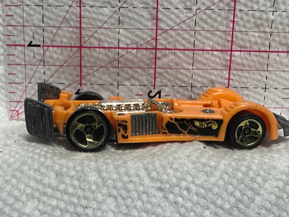 Orange Road Rocket 1995 Hot Wheels Diecast Car