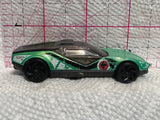 Green La Fasta 2008 Hot Wheels Diecast Car