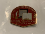 Striving for Excellance Red Deer Public School District #104 Lapel Hat Pin DH