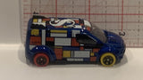 Blue Ford Transit Connect Hot Wheels Toy Diecast Car