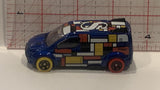 Blue Ford Transit Connect Hot Wheels Toy Diecast Car