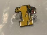 #1 Soccer Player Lapel Hat Pin DH