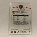 #30 T.J. Brodie Calgary Flames  Series 1 2018-19 Upper Deck Hockey Card A2X