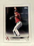 #371 Nick Ahmed  Arizona Diamondbacks 2022 Topps Series Two Baseball Card