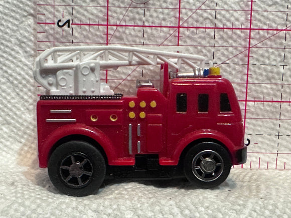 Red Fire Truck Engine Unbranded  Diecast Car