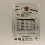 #103 Pekka Rinne Nashville Predators  Series 1 2018-19 Upper Deck Hockey Card A2Y