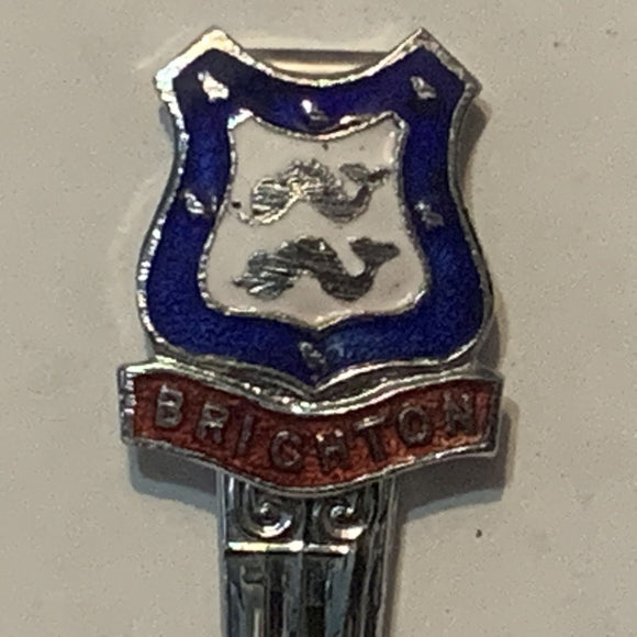 Brighton Crest Emblem England collectable Souvenir Spoon PQ