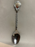 Banff Alberta Wild Rose Souvenir Spoon