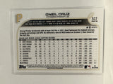 #537 Oneil Cruz Rookie Pittsburgh Pirates 2022 Topps Series Two Baseball Card