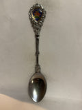 Moose Jaw Saskatchewan Prairie Lily Flower Souvenir Spoon