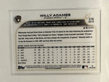 #378 Willy Adames Milwaukee Brewers 2022 Topps Series Two Baseball Card