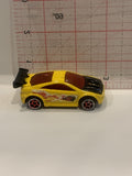 Yellow Mcdonalds Racer 2008  Hot Wheels Toy Diecast Car
