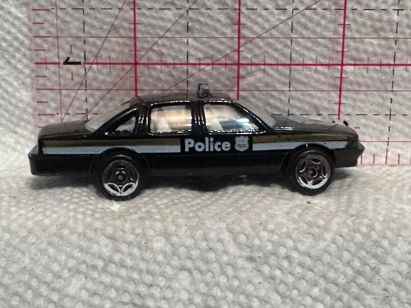 Black Police Car Unbranded  Diecast Car