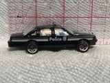 Black Police Car Unbranded  Diecast Car