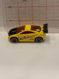 Yellow Mcdonalds Racer 2008  Hot Wheels Toy Diecast Car
