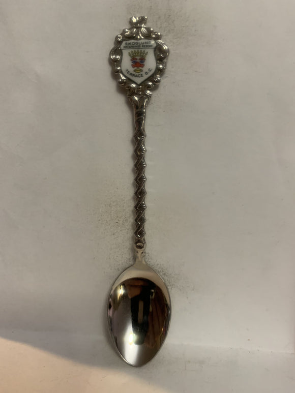 Skoglund Hot Springs Resort Terrace BC Souvenir Spoon