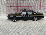 Black Police Car Unbranded  Diecast Car