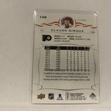 #138 Claude Giroux Philadelphia Flyers  Series 1 2018-19 Upper Deck Hockey Card A2Y