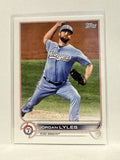 #376 Jordan Lyles Texas Rangers 2022 Topps Series Two Baseball Card