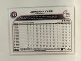 #376 Jordan Lyles Texas Rangers 2022 Topps Series Two Baseball Card