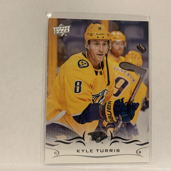 #101 Kyle Turris Nashville Predators  Series 1 2018-19 Upper Deck Hockey Card A2Y