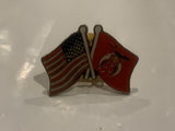 USA Shriners International Friendship Flag Lapel Hat Pin DI
