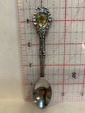 Merry Christmas Wreath 1983 Souvenir Spoon