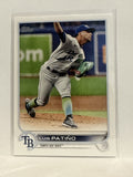 #539 Luis Patino Tampa Bay Rays 2022 Topps Series Two Baseball Card