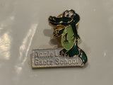 Annie L Gaetz School #1 Alligator Lapel Hat Pin DI