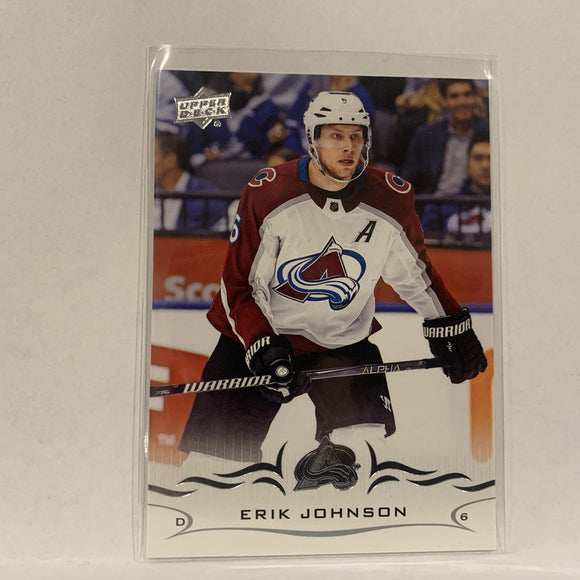 #45 Erik Johnson Colorado Avalanche  Series 1 2018-19 Upper Deck Hockey Card A2Y