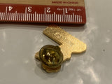 Annie L Gaetz School #1 Alligator Lapel Hat Pin DI