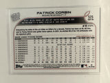 #525 Patrick Corbin Washington Nationals 2022 Topps Series Two Baseball Card