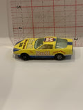 Yellow King of the Road Bull Racer Unbranded Toy Diecast Car