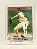 #337 Aaron Nola Philadelphia Phillies 2022 Topps Series Two Baseball Card