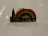 New York City Rainbow Lapel Hat Pin DI