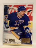 #141 Petr Nedved New York Rangers 1994-95 Fleer Ultra Hockey Card