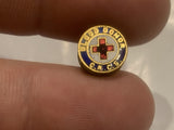 Blood Donor C.R.C.S. Red Cross Lapel Hat Pin DI