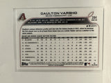 #394 Daulton Varsho Arizona Diamondbacks 2022 Topps Series Two Baseball Card