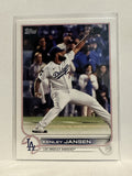 #396 Kenley Jansen Los Angeles Dodgers 2022 Topps Series Two Baseball Card