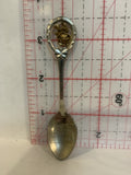 Oregon Rose Flower Souvenir Spoon