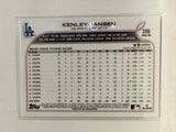 #396 Kenley Jansen Los Angeles Dodgers 2022 Topps Series Two Baseball Card